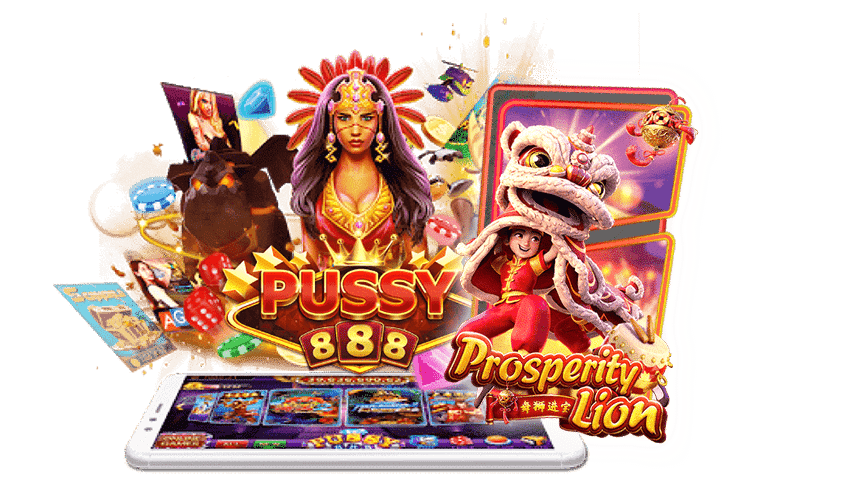 รีวิวเกมสล็อต Prosperity Lion ราชาทสัตว์ร้ายในโบราณกาล 2021 | Pussy888 2
